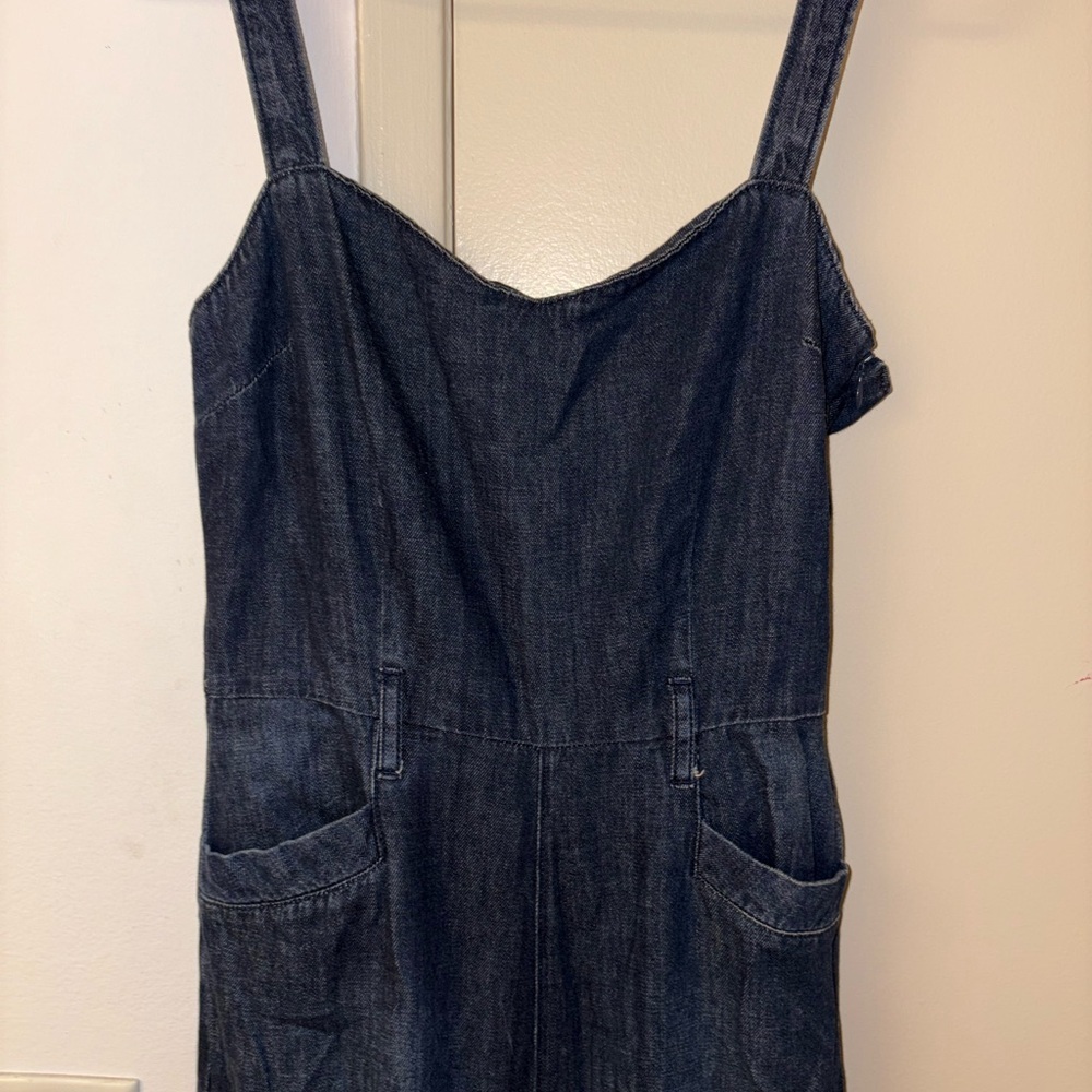 Paige Denim Sleeveless Jumpsuit Size XS/Small Cotton - Picture 2 of 6